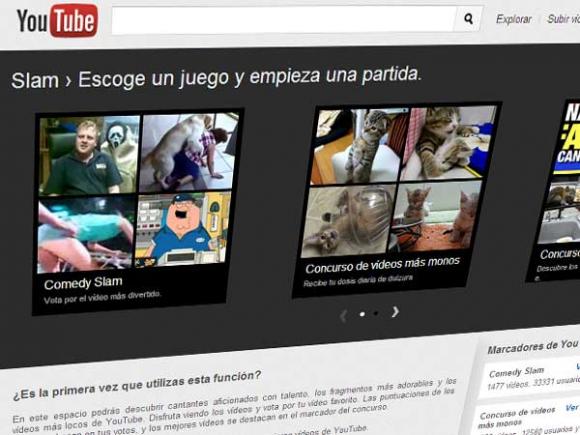 Llega YouTube Slam, la batalla de los vídeos