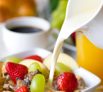 Un buen desayuno.