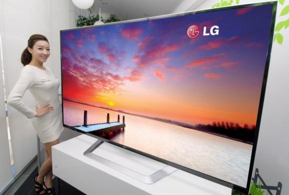 LG muestra su televisor 3D de 84 pulgadas con resolución 4K