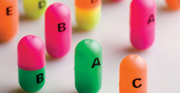 Vitaminas anti edad.