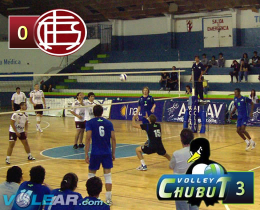 UPCN Chubut venció 3-0 a Lanús y obtuvo el primer triunfo del torneo.