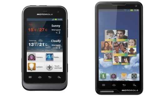 Motorola se une a la movida ¨Mini¨ y anuncia el lanzamiento de Defy y Motoluxe