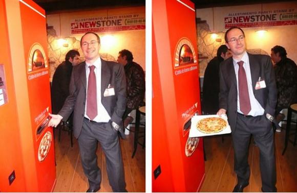 Estudiantes de una escuela técnica Argentina hicieron una máquina que hace pizza en dos minutos