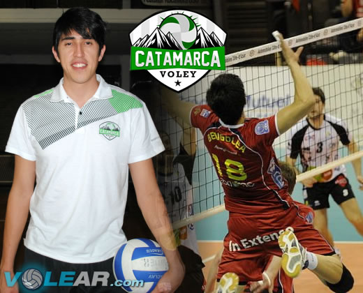 Pablo Bengolea, el nuevo refuerzo de Catamarca Voley.