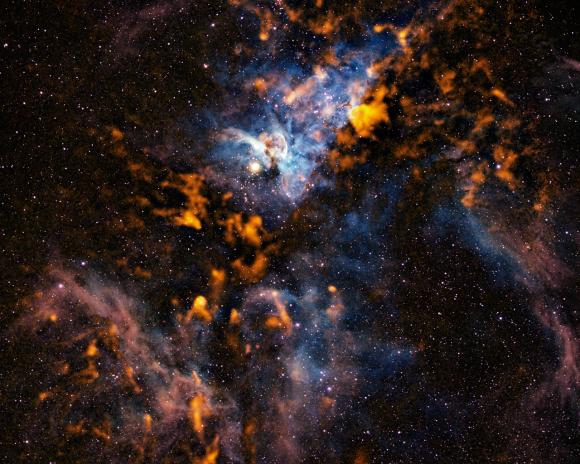 Una colosal nube de gas, en ruta de colisión con la Vía Láctea