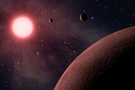 El sistema solar más pequeño.