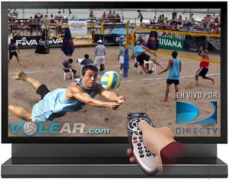 Otra temporada de Beach Volley del circuito argentino en la pantalla de TV.