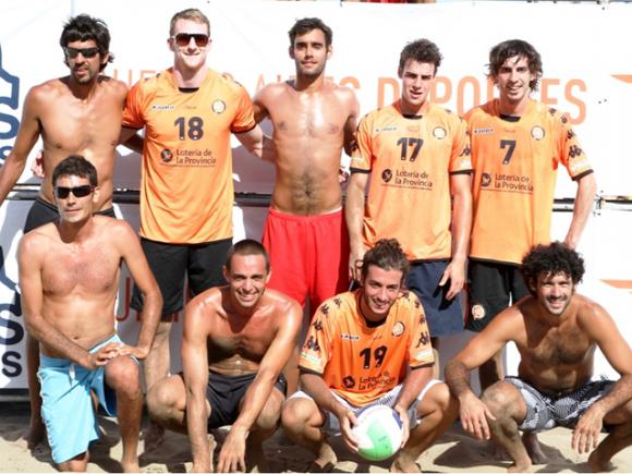 Buenos Aires Unidos probó la arena de Mar del Plata.