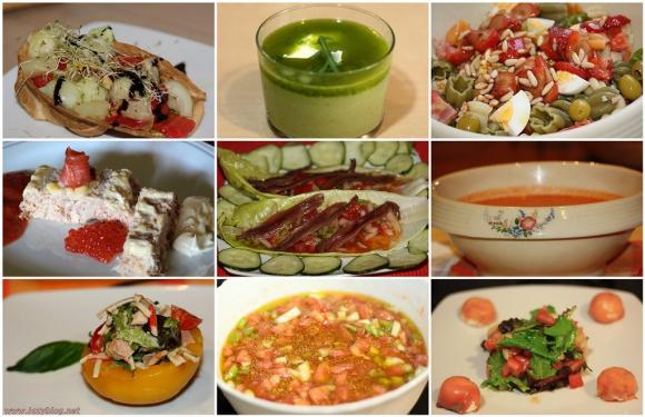 Ideas para menús de comidas o cenas refrescantes para el verano