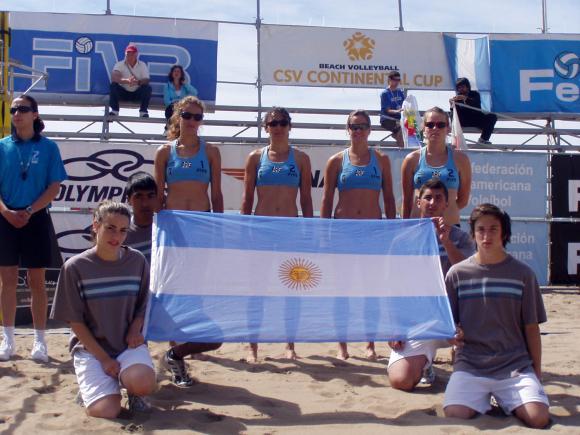Continental Cup: El equipo Argentino entrena en Mar del Plata.