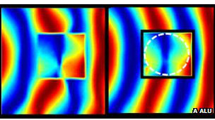 Desaparecen un objeto tridimensional por primera vez