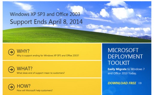 Windows XP tiene los días contados 