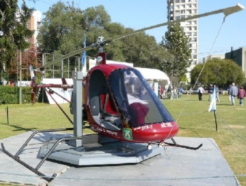 Argentinos crean simuladores de vuelo