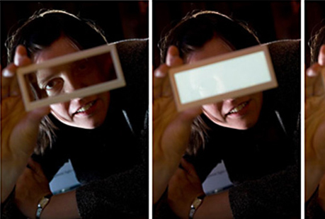 Techo transparente con tecnología OLED