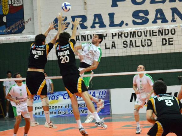 Bella Vista derrotó a PSM Voley y escala posiciones soñando con los próximos play off.