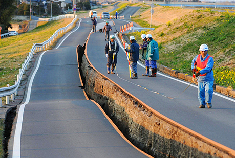 Una capa de invisibilidad para proteger a los edificios de los terremotos.