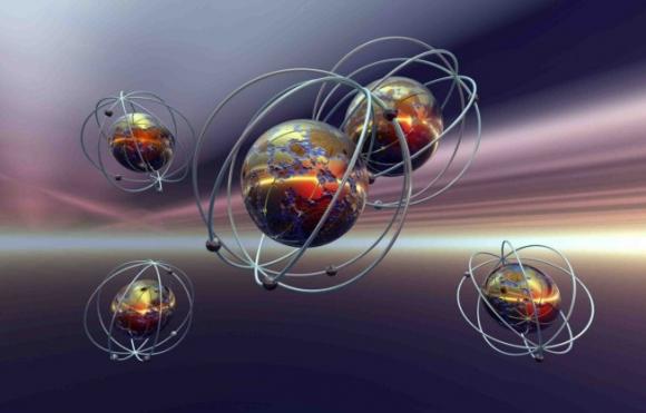 Partículas que atraviesan paredes.