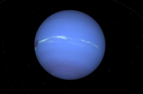El movimiento rotacional de Neptuno