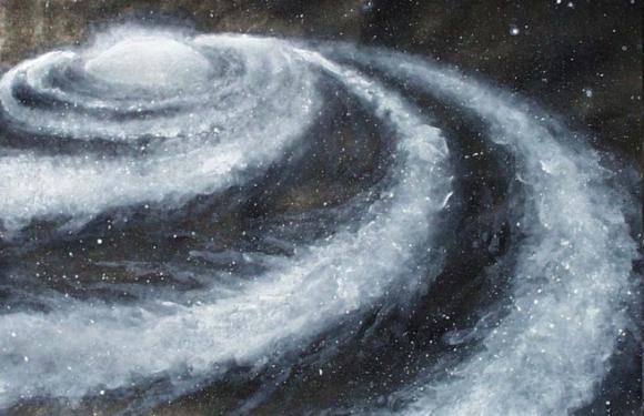 ¿De qué color es la Vía Lactea?