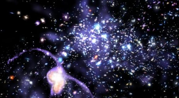 Científicos descubren una galaxia oscura.