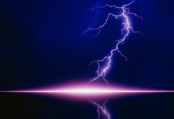 Rayos cósmicos sobre la Tierra.