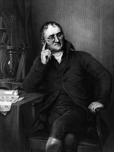 John Dalton y el nivel atómico, un antes y un después para la química