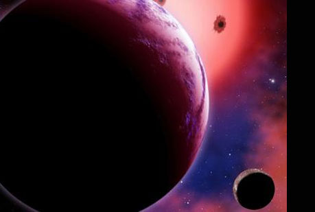 Un exoplaneta hecho de agua