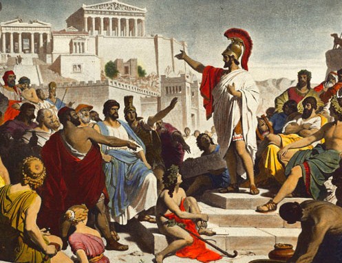 GRECIA - Cuna y tumba de la democracia.
