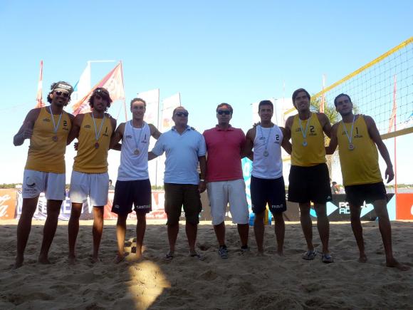 CABV 2012, 7° ETAPA: Suárez-Etchegaray siguen imparables, esta vez en las arenas de Rosario.