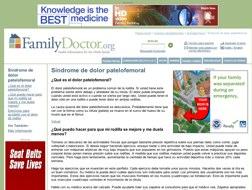 Síndrome de dolor patelofemoral