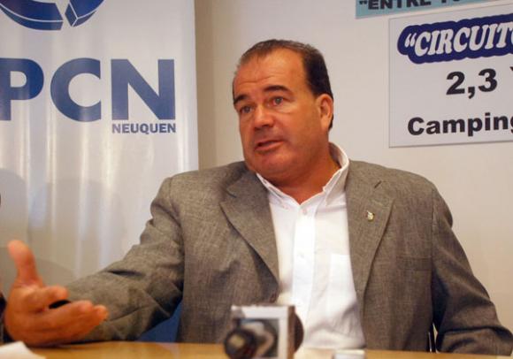 Reunión de federaciones patagónicas, con la presencia de Juan Antonio Gutiérrez.