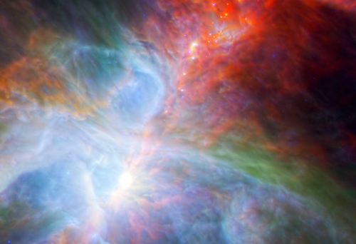 Retrato de estrellas embrionarias en el corazón de Orión