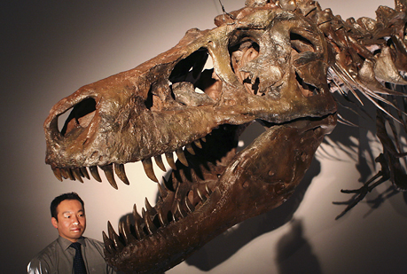 La sonrisa asesina del tiranosaurio