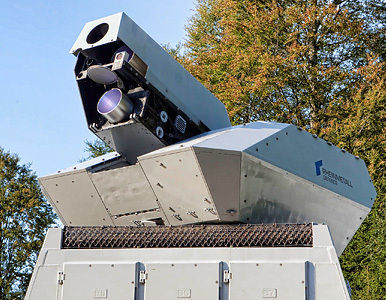 Muestran en acción un láser de alta potencia capaz de derribar drones.