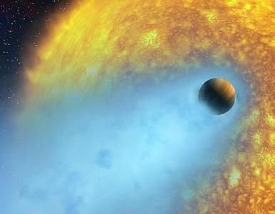 Detectan un planeta que se evapora.