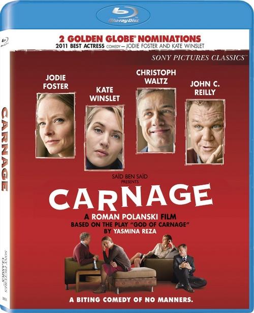 Carnage (2011) BRRip 720p 449MB