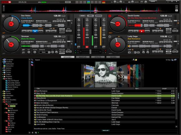 Virtual Dj 7 full + 160 effect.