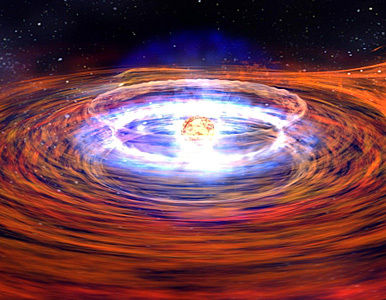 Confirman la teoría de la explosión de una estrella de neutrones.