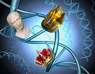 Millones de personas heredan los genes de reyes antiguos.