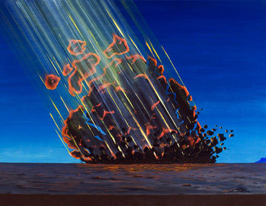 Un gigantesco meteorito que cayó en México causó la última edad de hielo.