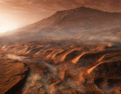 Descubren sedimentos en lagos secos de Marte.