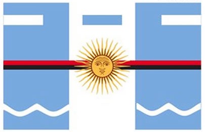 Presentan la bandera del Veterano de Malvinas