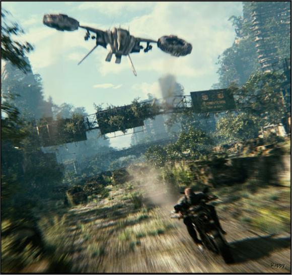 RUIN: animación 3D en un universo post-apocalíptico