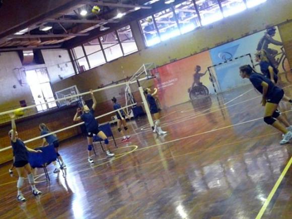 Trabajo de las Selecciones Femeninas en el arranque de 2012.