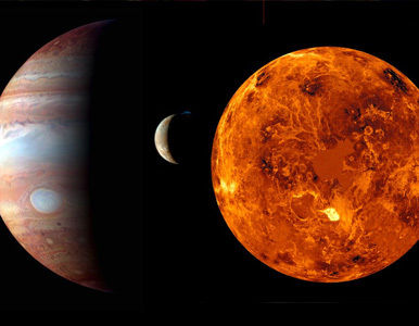 Venus, Júpiter y la Luna brindan un espectacular fenómeno astronómico.