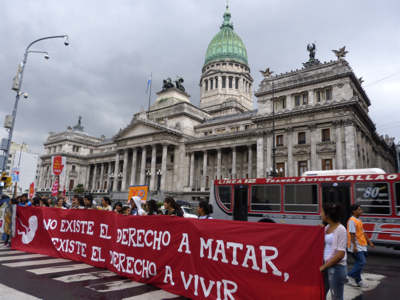 Foro organiza marcha desde el Congreso a Plaza de Mayo