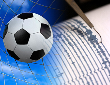 Video del terremoto en Chile en pleno partido de la liga de fútbol local.