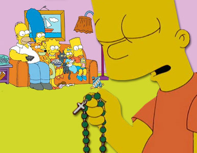 ´Los Simpson´ son buenos católicos.