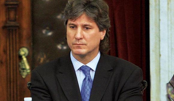 La curiosa estrategia del socio de Boudou y una defensa “por elevación”.