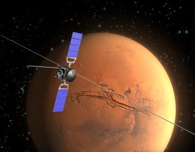 Descubren cristal en las zonas oscuras de Marte.